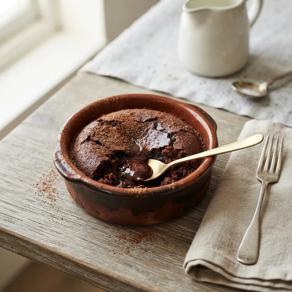Fondant au chocolat bio
