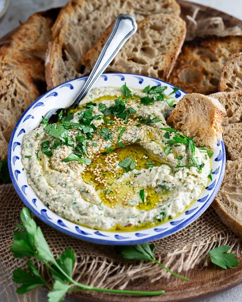 Baba Ganoush onctueux au tahini
