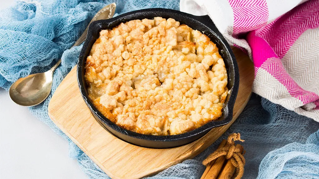 Crumble Fondant Banane et Chocolat
