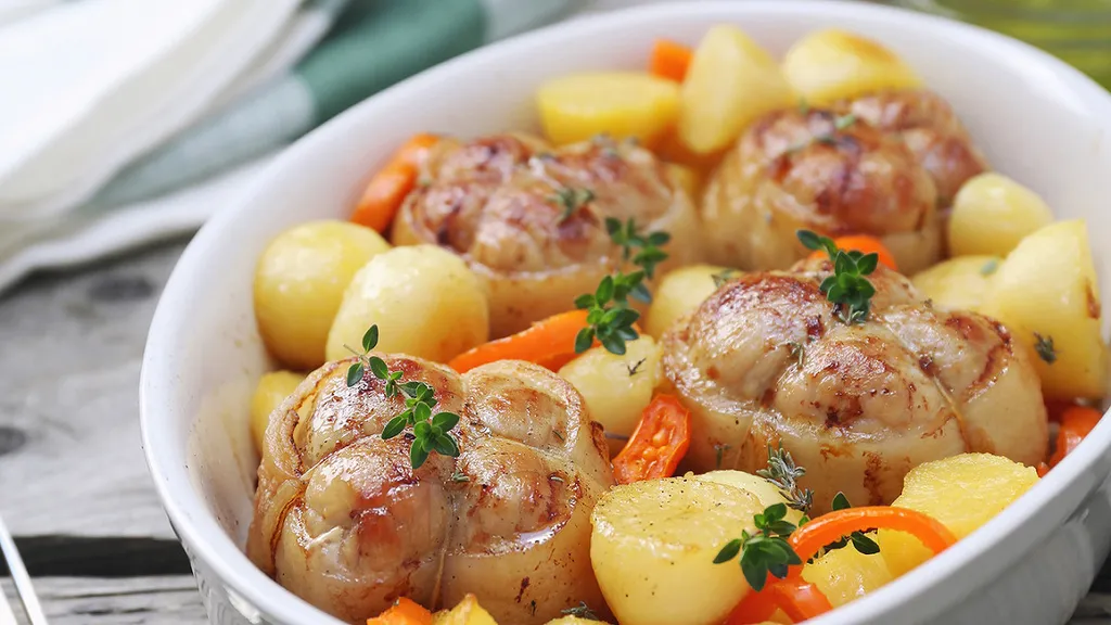 Paupiettes de veau aux légumes à l'AirFryer