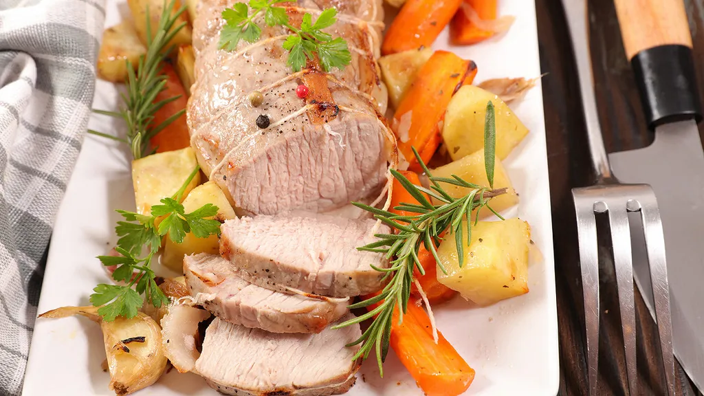 Rôti de veau aux légumes à l'AirFryer