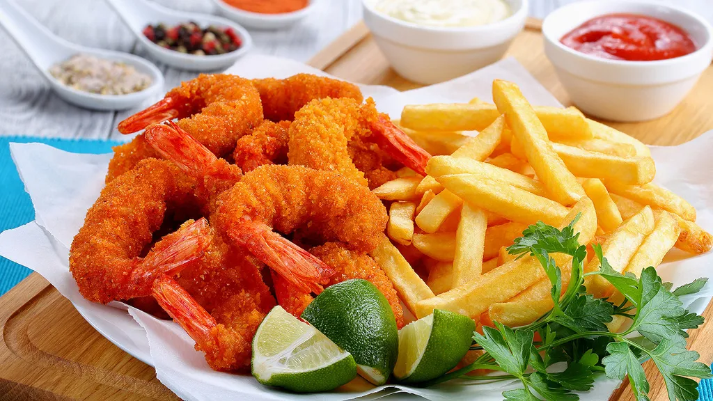Crevettes croustillantes à l'Airfryer