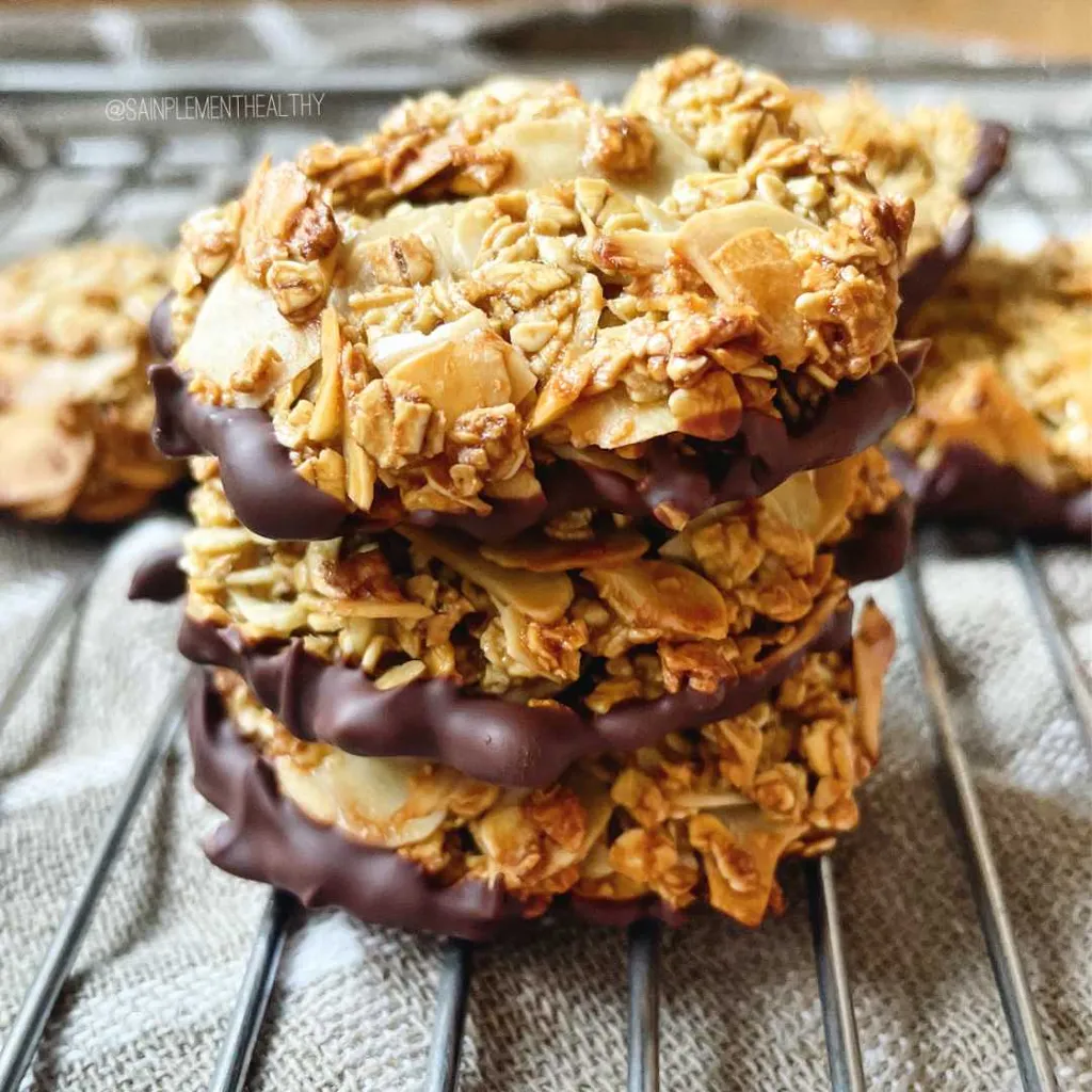 Biscuits aux flocons d'avoine et chocolat