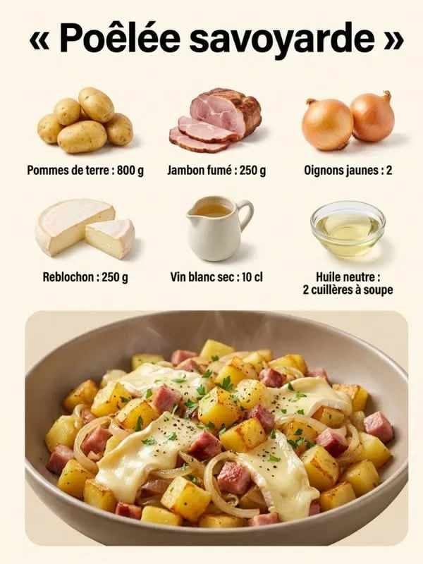 Poulet à la Crème et aux Champignons