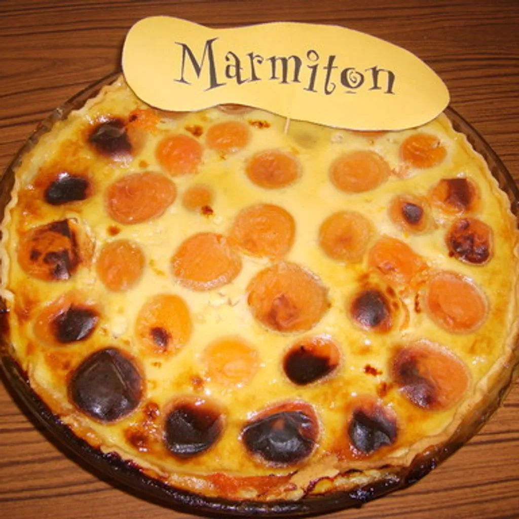Tarte aux Abricots et Crème Vanillée