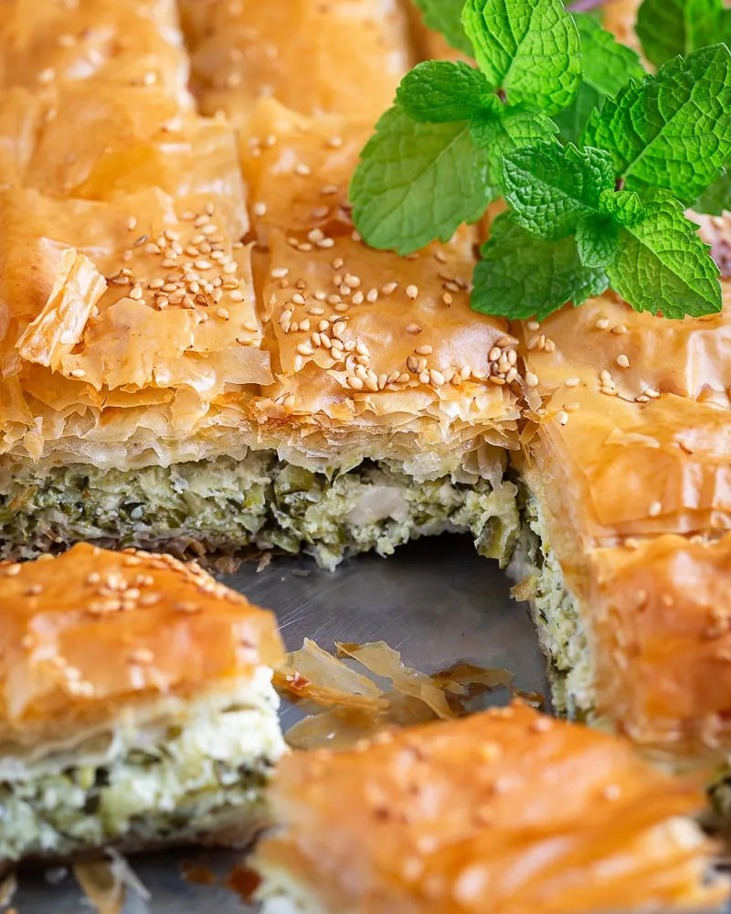 Kolokithopita à la Courgette