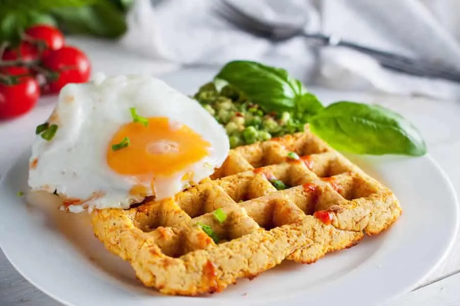 Gaufres Salées aux Légumes